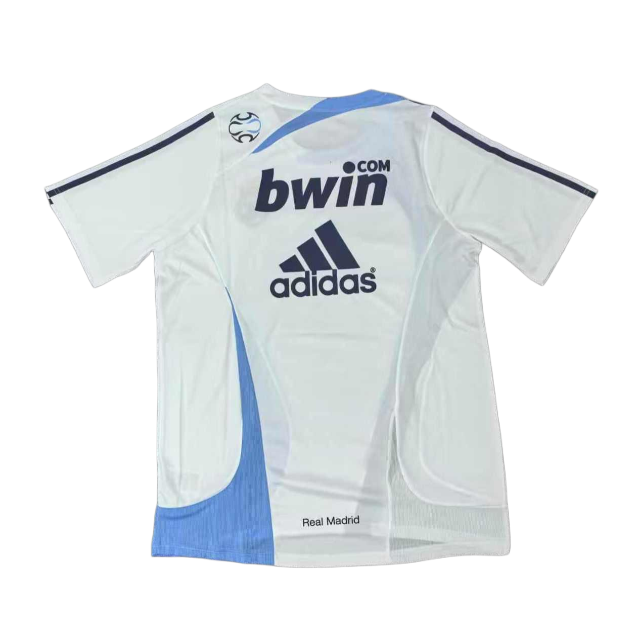 2007/08 Real Madrid Retro Short Sleeves Training Jersey - White
