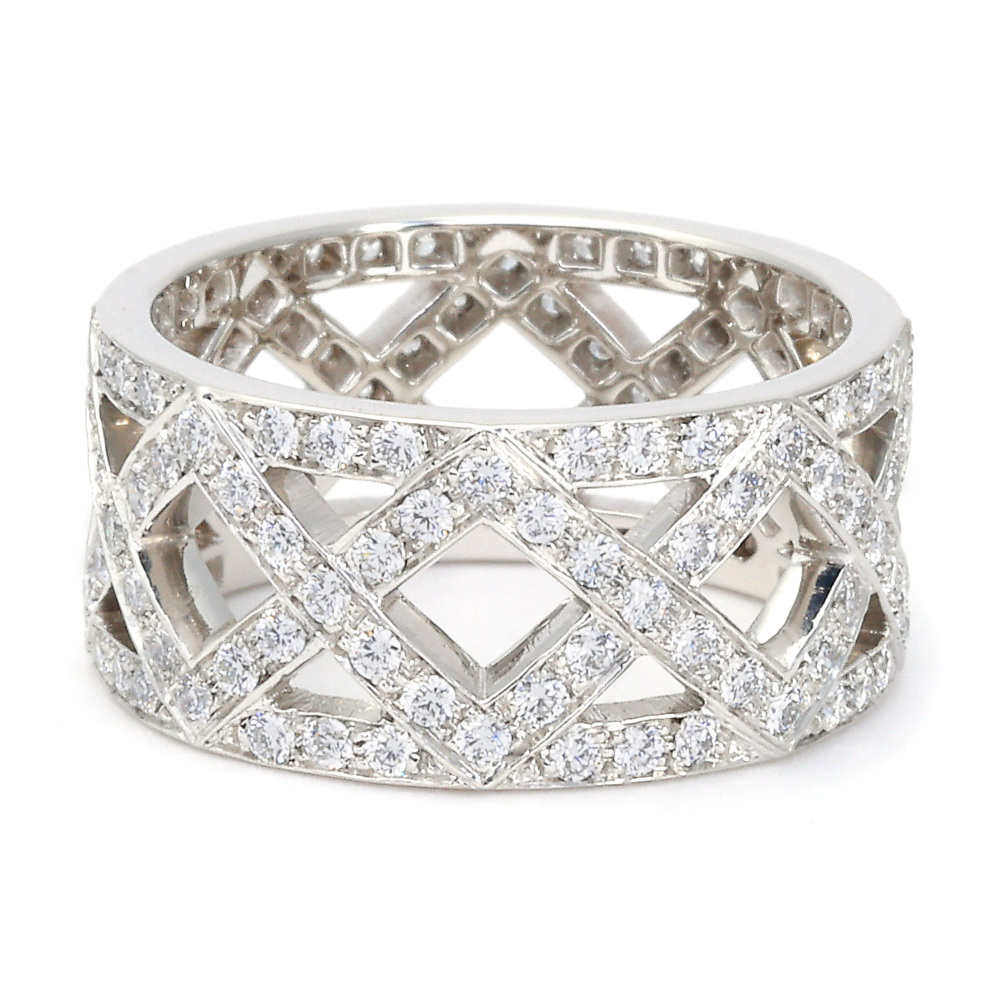 Tiffany & Co. Bladet Ring Platinum Diamond