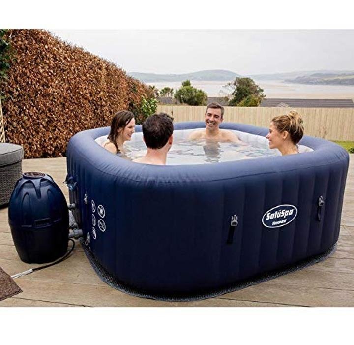 bestway-6-Person Portable Inflatable Spa Hot Tub (2 Pack)