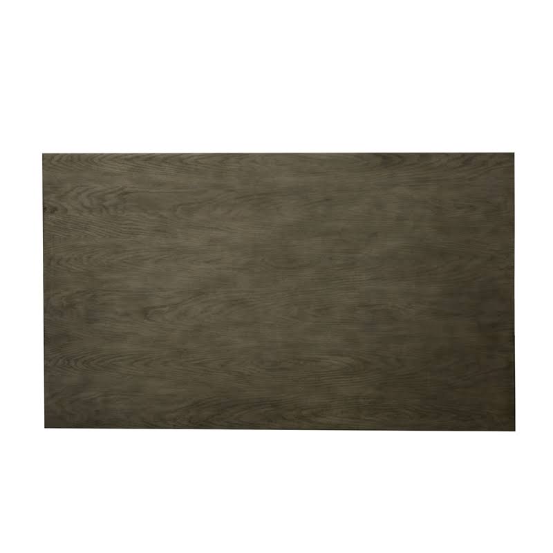Bowery Hill Wood 7 Piece Counter Height Set in Weathered Gray