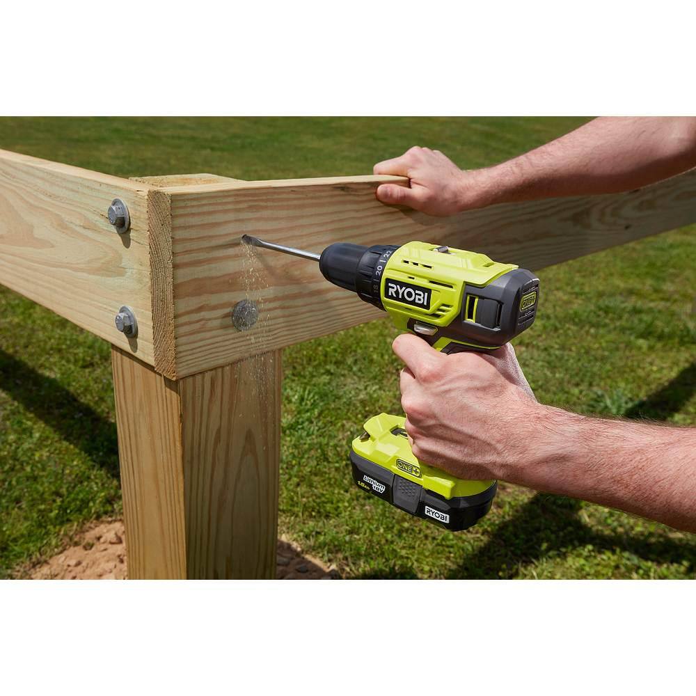 2026 RYOBI ONE+ 18V Cordless 10-Tool Combo Kit with 3 Batteries and Charger PCK750KN