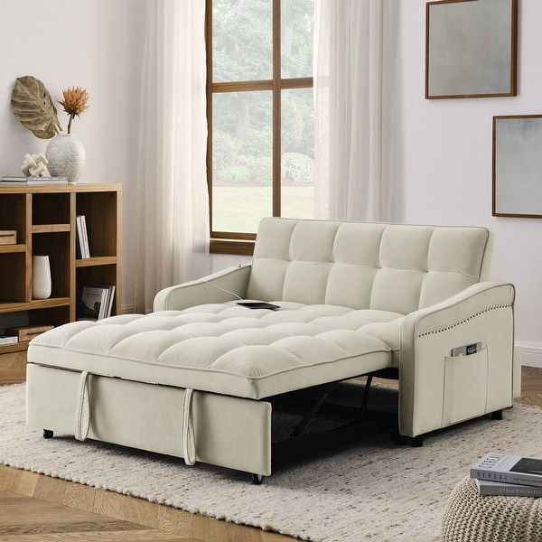 Loveseats Sofa Bed with Pullout Bed