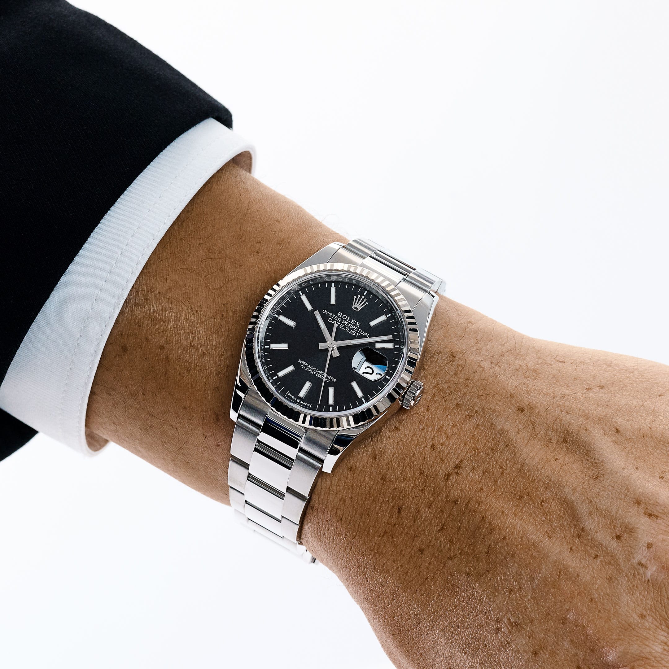 Rolex Datejust 36 126234 Stainless Steel Black Dial Oyster (2021)