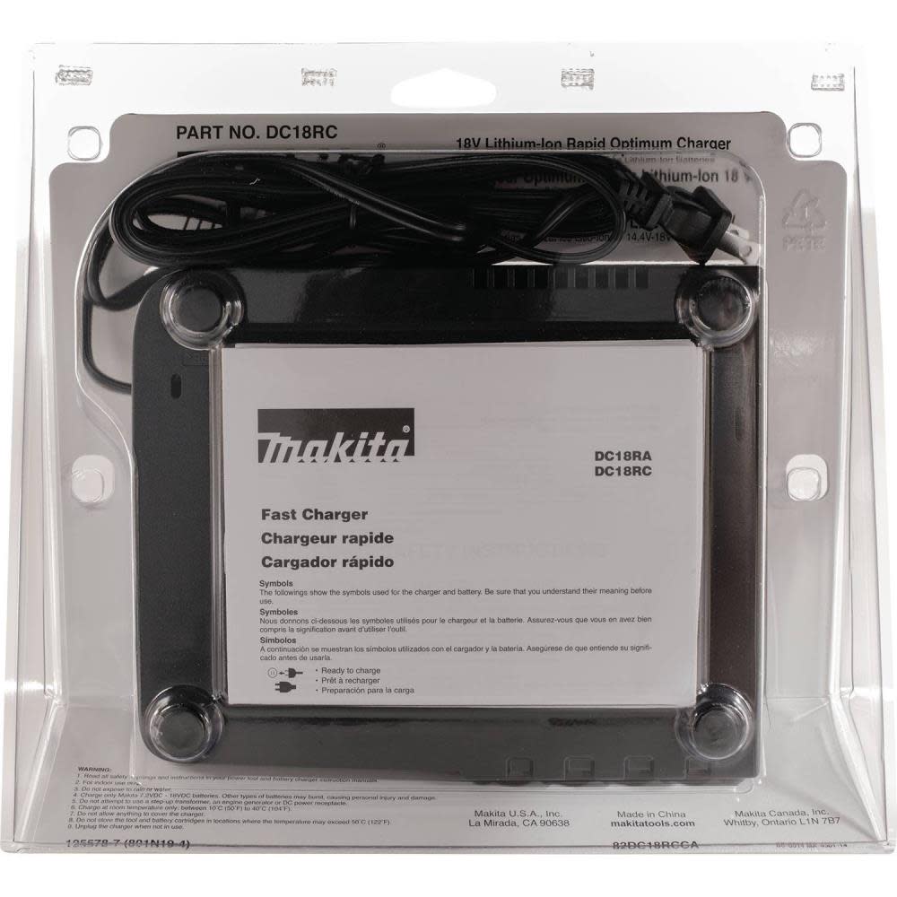 18V Lithium-Ion Rapid Optimum Charger;