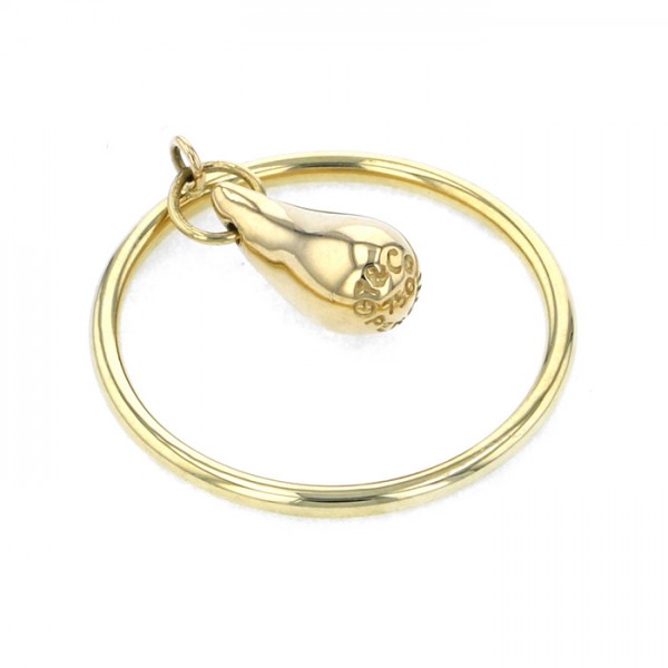 Tiffany & Co. Elsa Peretti Teardrop Ring 18K Yellow Gold