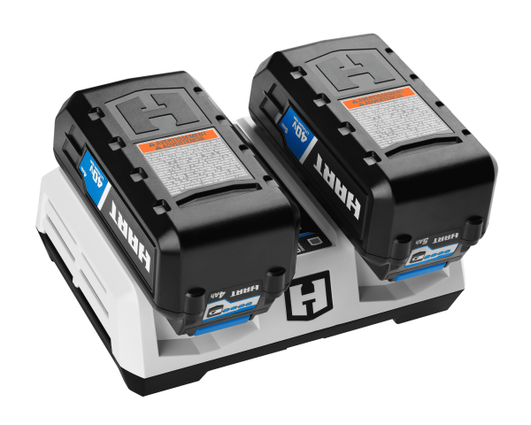 40-Volt Dual Port Fast Charger for  40V Batteries