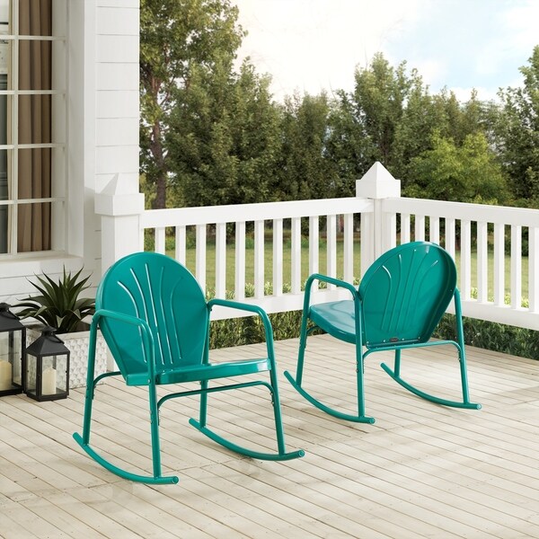 Crosley Griffith 2Pc Rocking Chair Set