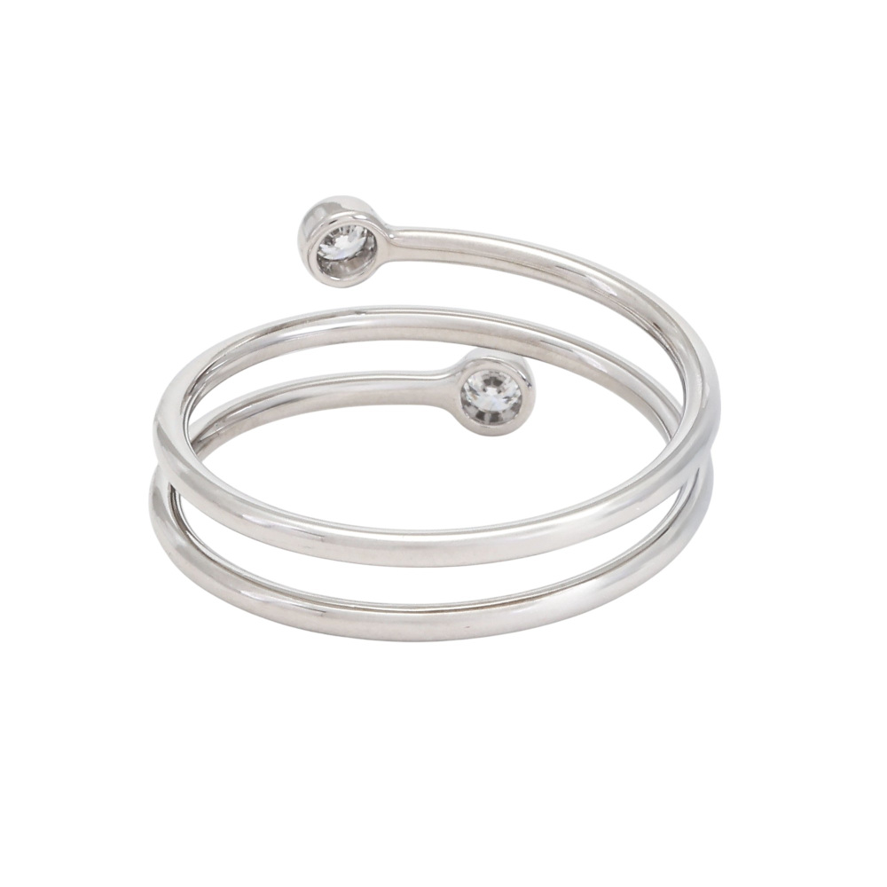 Tiffany & Co. Elsa Peretti Ring Platinum Diamond