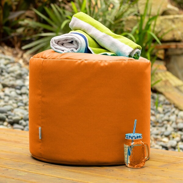 Jaxx Sunbrella Patio Bean Bag Pouf Ottoman