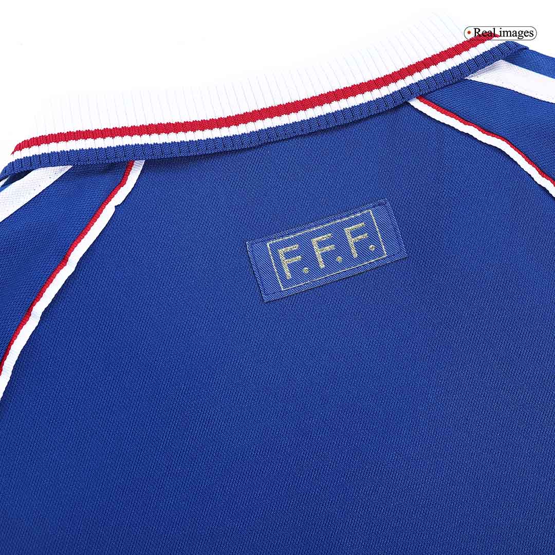 Retro Soccer Jersey France Home 1998