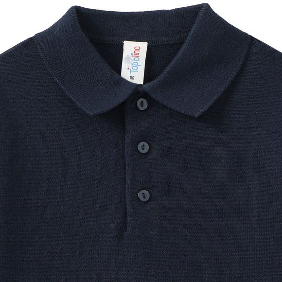 Topolino Jungen Feinstrickpullover mit Polokragen