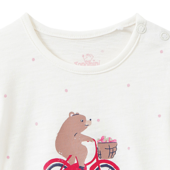 Topomini Baby T-Shirt mit Bären-Print