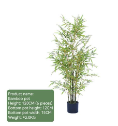 Artificial flowers and plants, delicate water bamboo