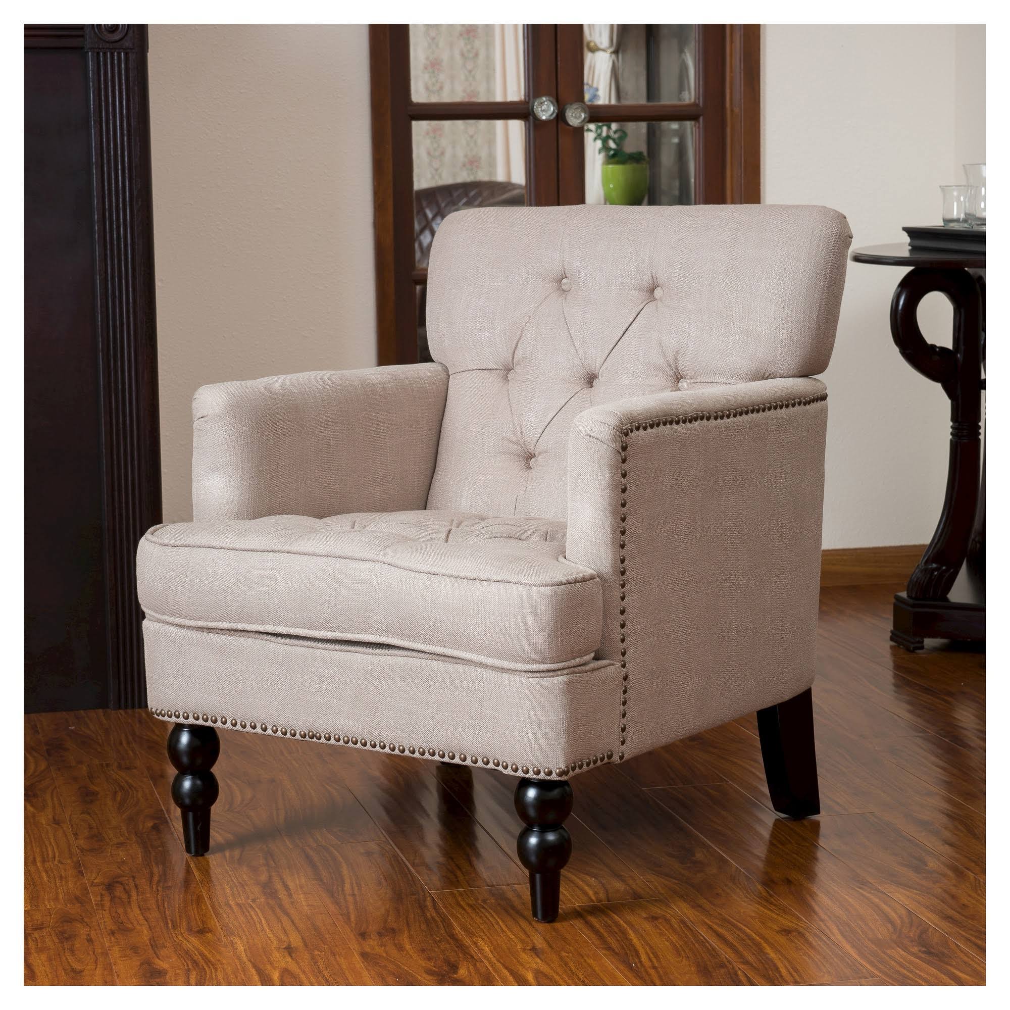 Christopher Knight Home Malone Beige Club Chair