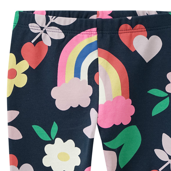 Famy Baby Leggings mit Allover-Print