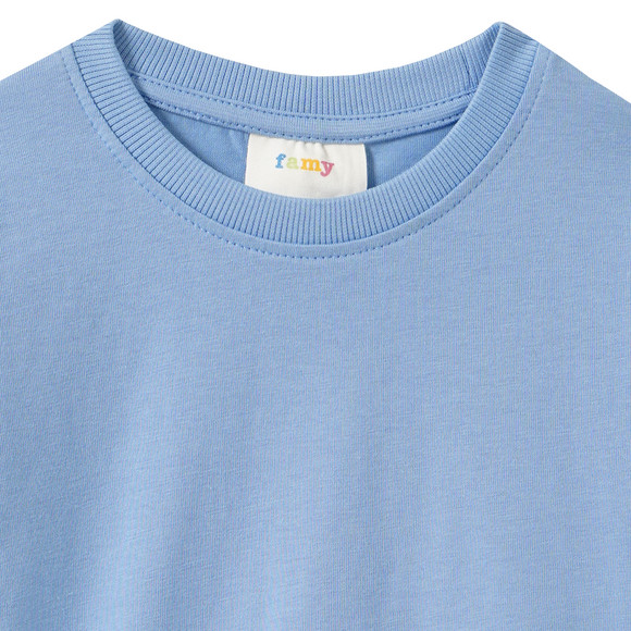 Famy Kinder Langarmshirt im Basic-Look