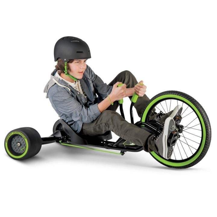 huffy-green-machine-rt-20-Inch 3-Wheel Tricycle in Green and Black
