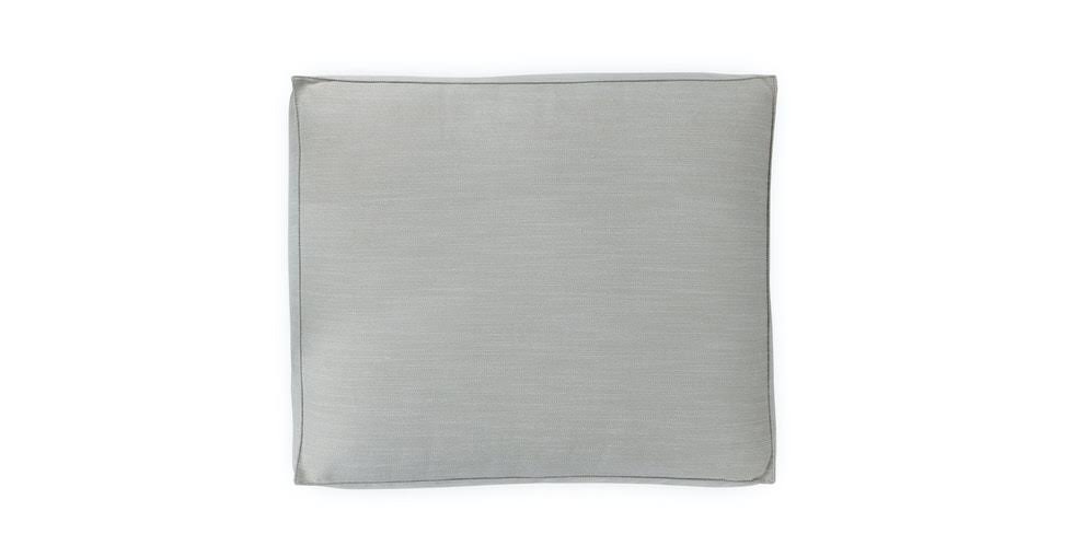 Gray Fabric Modular Ottoman | Article Solae Modern Furniture