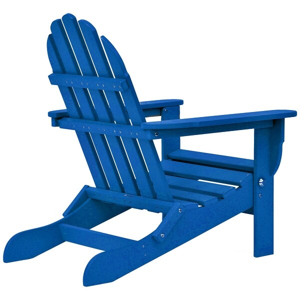 Nelson Recycled Plastic Folding Adirondack Chair by Havenside Home