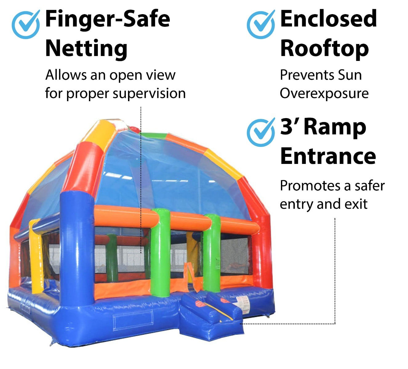 TentandTable Commercial Inflatable Bounce House – Bubba Big Bounce House