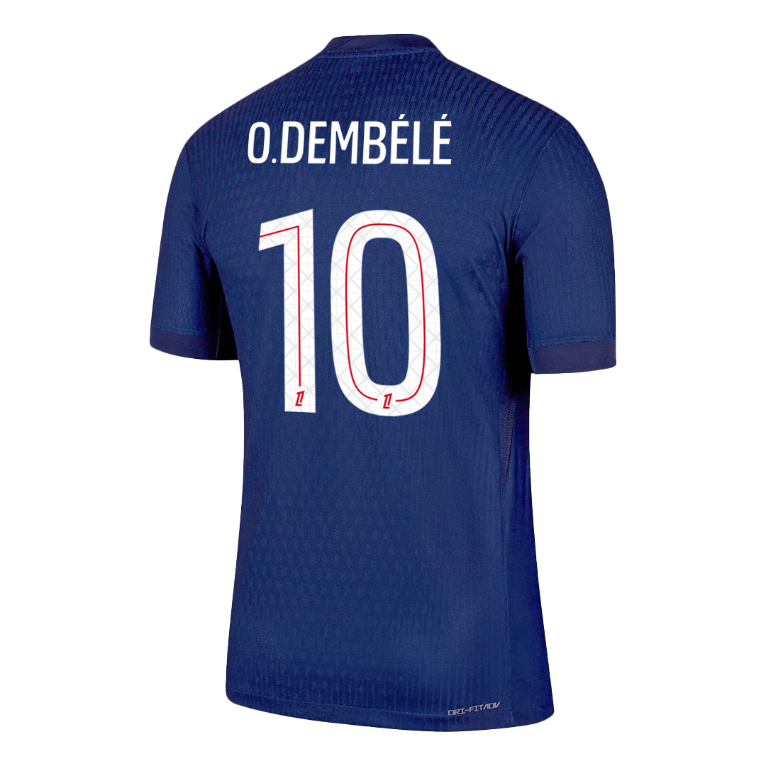 O.DEMBÉLÉ #10 PSG Home Player Version Jersey 2025/26