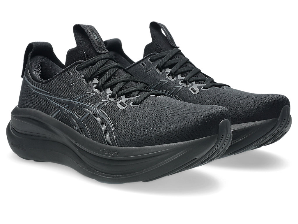 ASICS GEL-NIMBUS 28 Running Shoes Black/Graphite Grey 1011C127-001