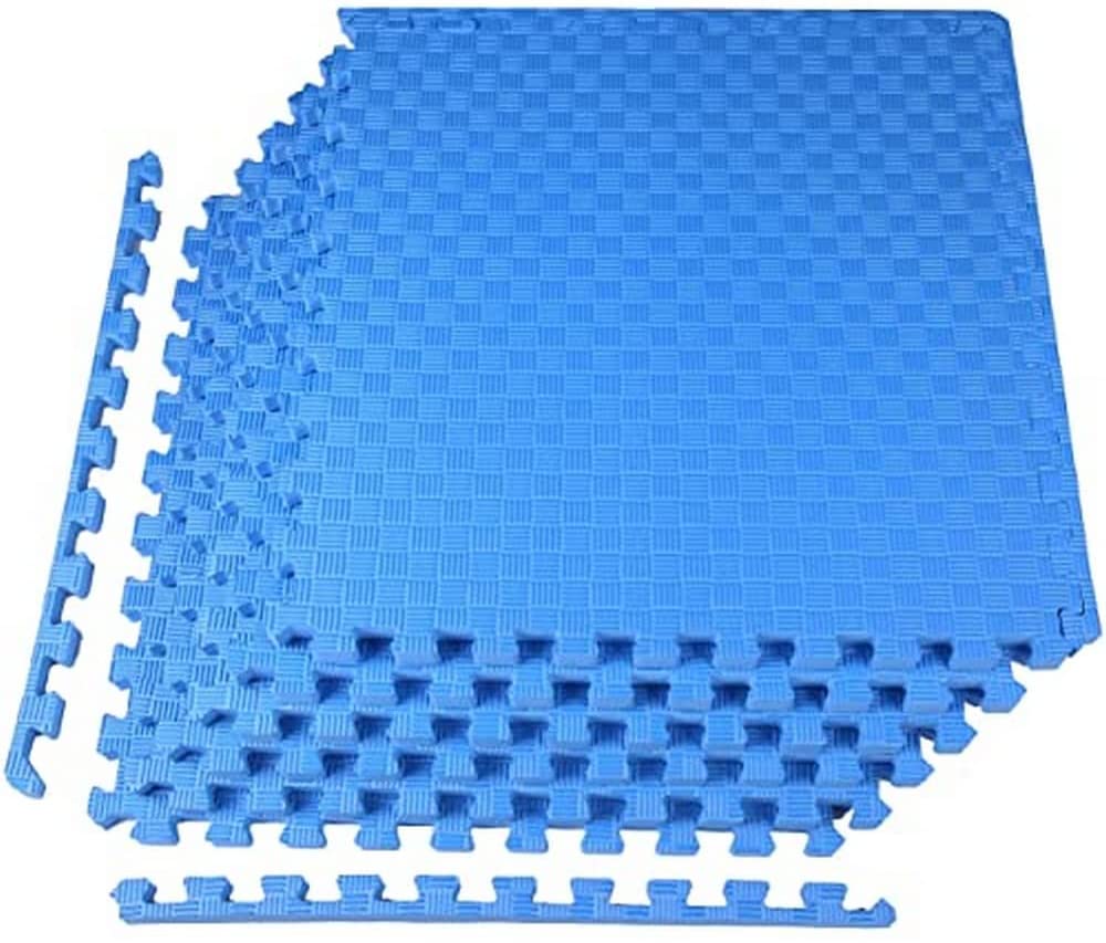 BalanceFrom Puzzle Exercise Mat with EVA Foam Interlocking Tiles
