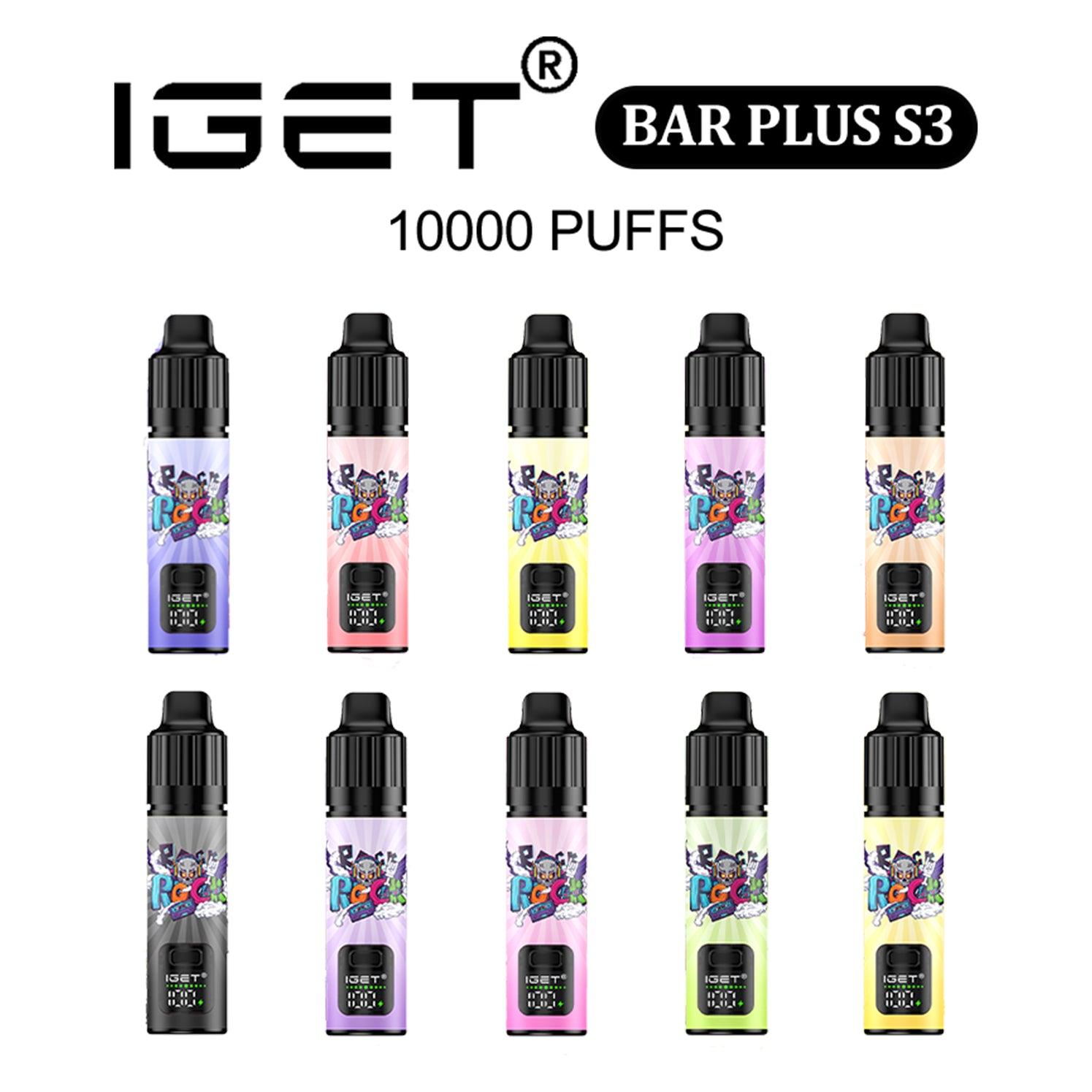 Iget Bar Plus S3 Kit 10000 Puffs（Device + Pod）