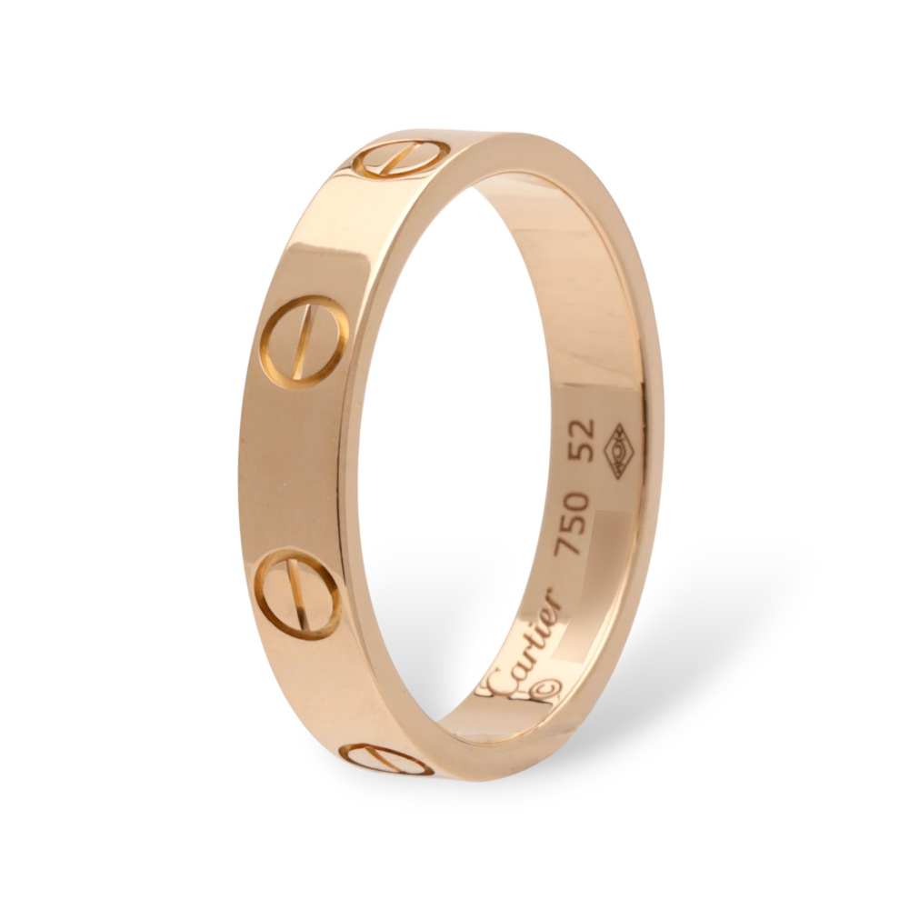 Cartier Love Ring 18K Rose Gold B4049700