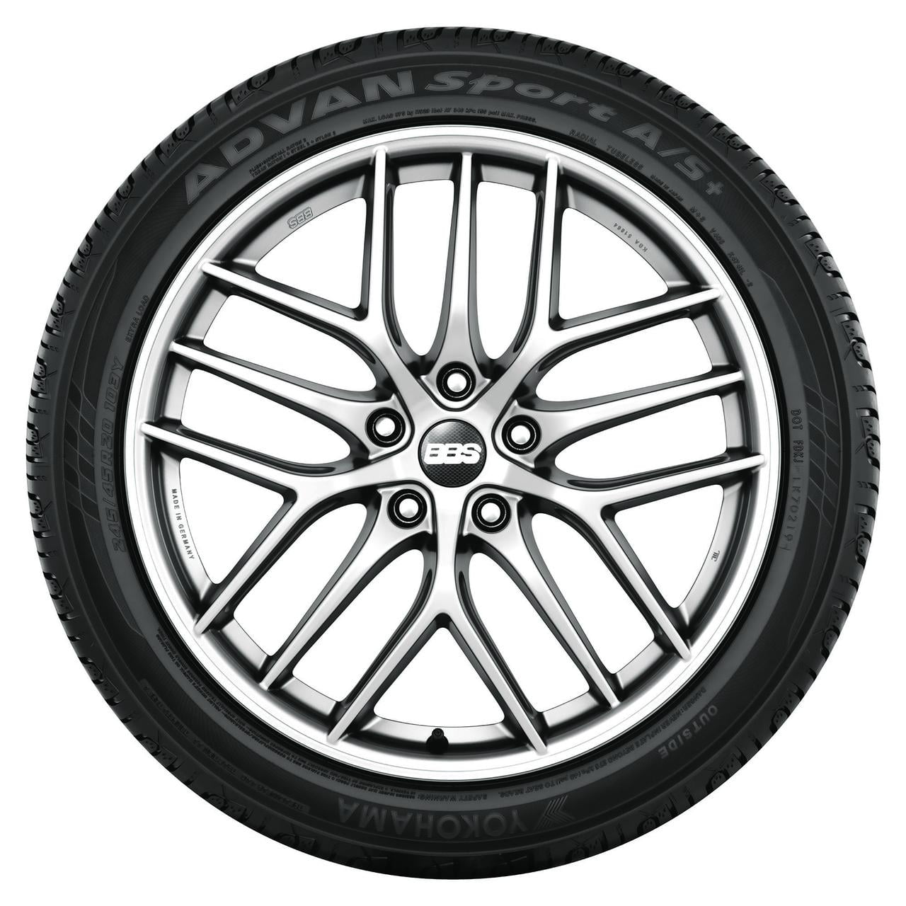 Full season 275/30R20 97Y XL passenger car tires: 2018-19 Audi RS5 base, 2023 Chevrolet Corvette Z06