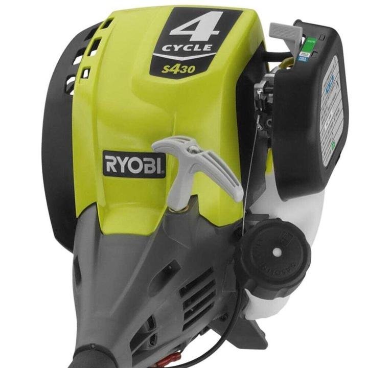 ryobi-4-Cycle 30cc Attachment Capable Curved Shaft Gas Trimmer