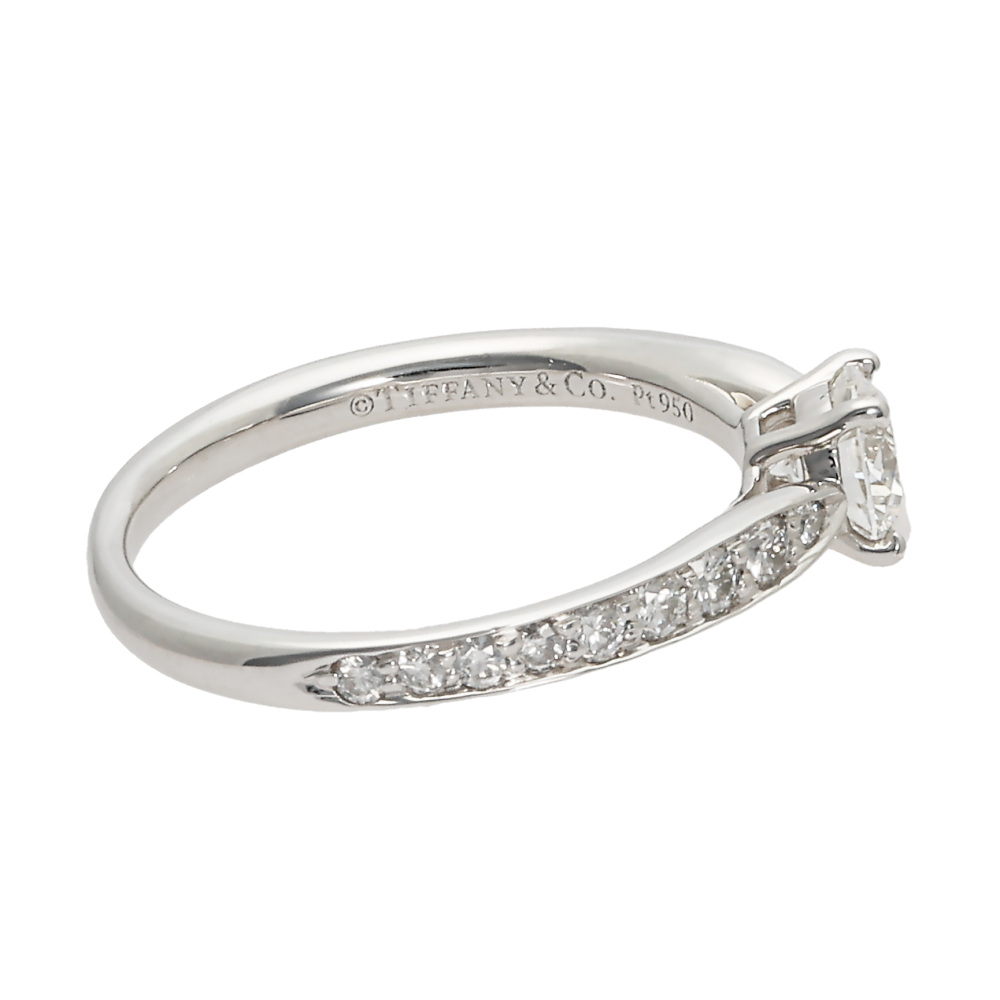 Tiffany & Co. Tiffany Diamond PT950 Ring Platinum
