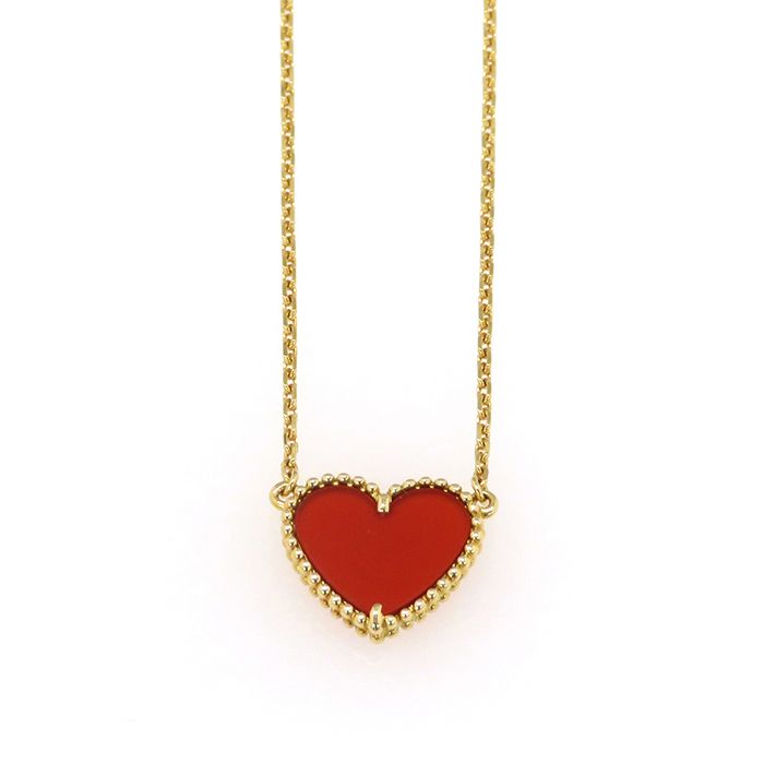 Van Cleef & Arpels Lucky Alhambra Necklace 18K Yellow Gold