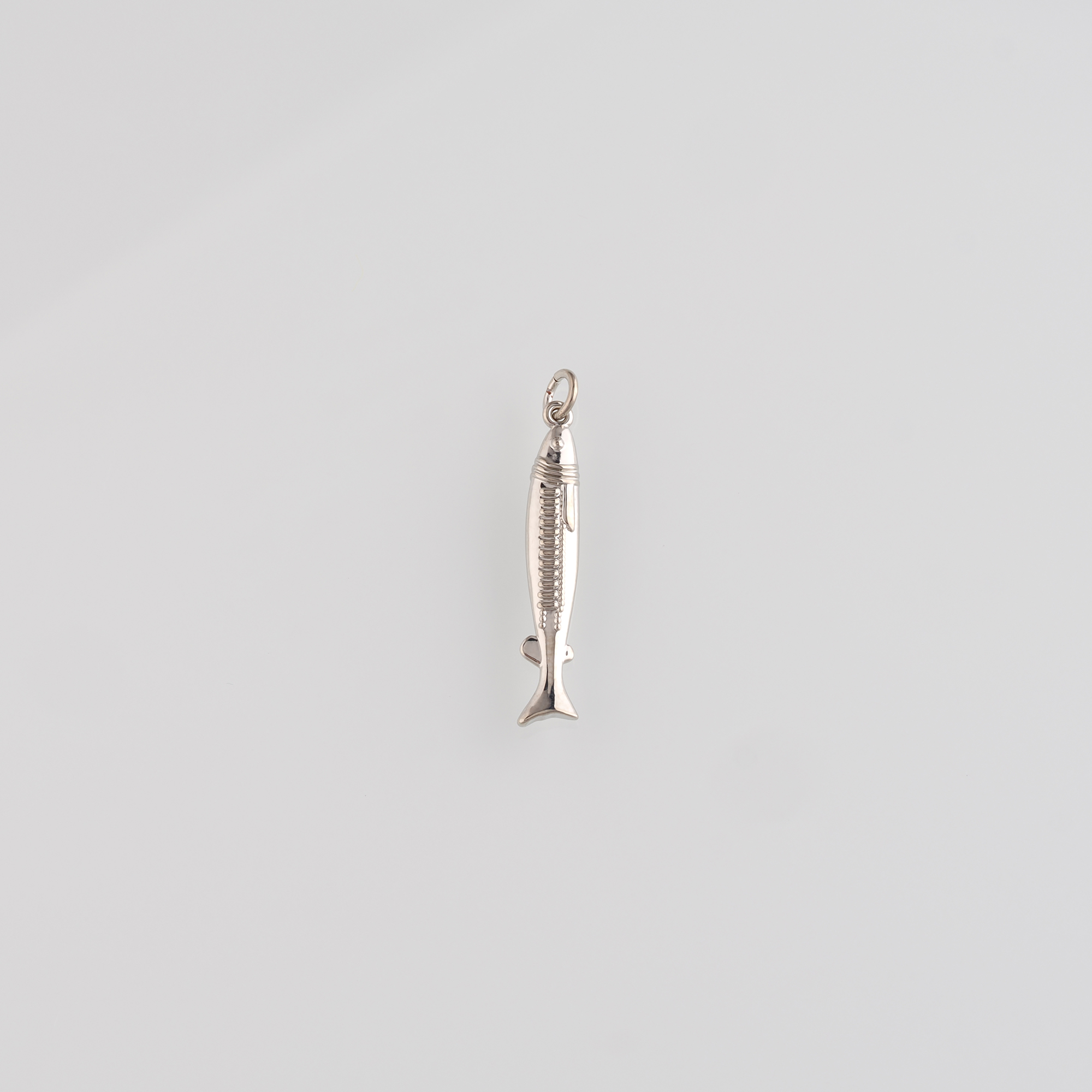 18K Gold Filled Fish Pendant,Ocean Fish Charm Earrings Necklace for DIY Jewelry Making Supply
