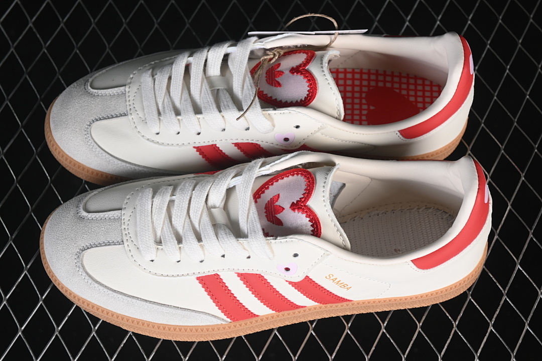 Adidas Valentine'S Day Limited Edition Casual Shoes Red/White KI6679