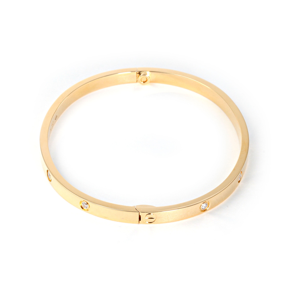 Cartier Love Sm Bracelet 18K Yellow Gold Diamond B6047800