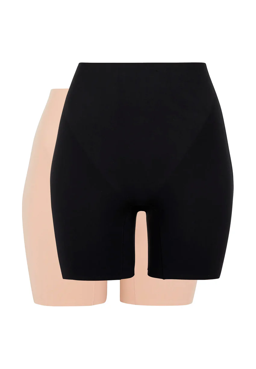 Lot de 2 panties Pure Invisibility Noir et Blush