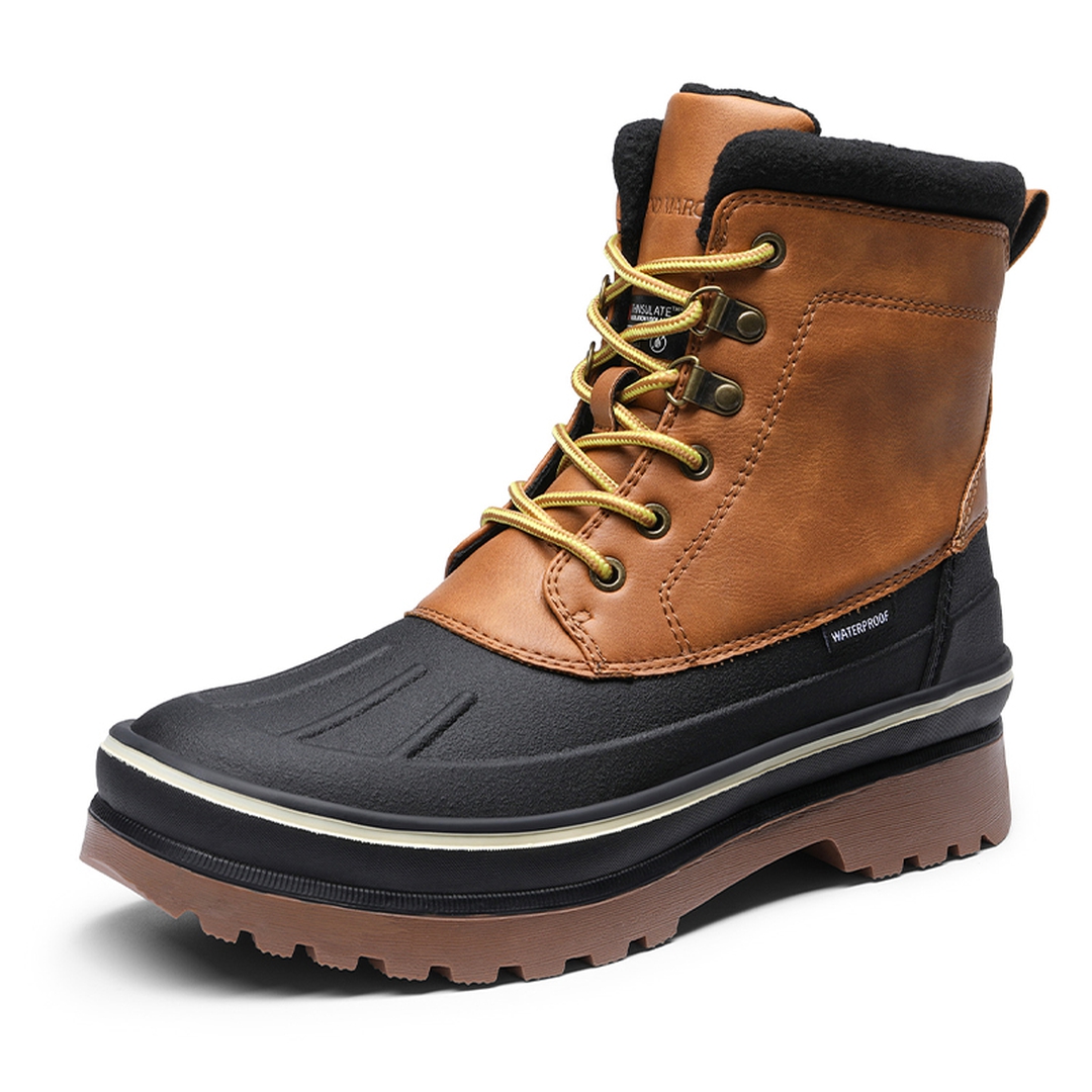 Men's Winter Insulated Fur Snow Boots