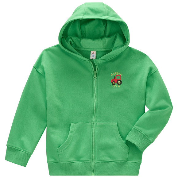 Topolino Jungen Sweatjacke mit Bauernhof-Print