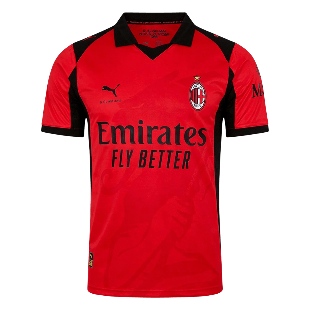 AC Milan x Slam Jam Jersey 2025/26 Red