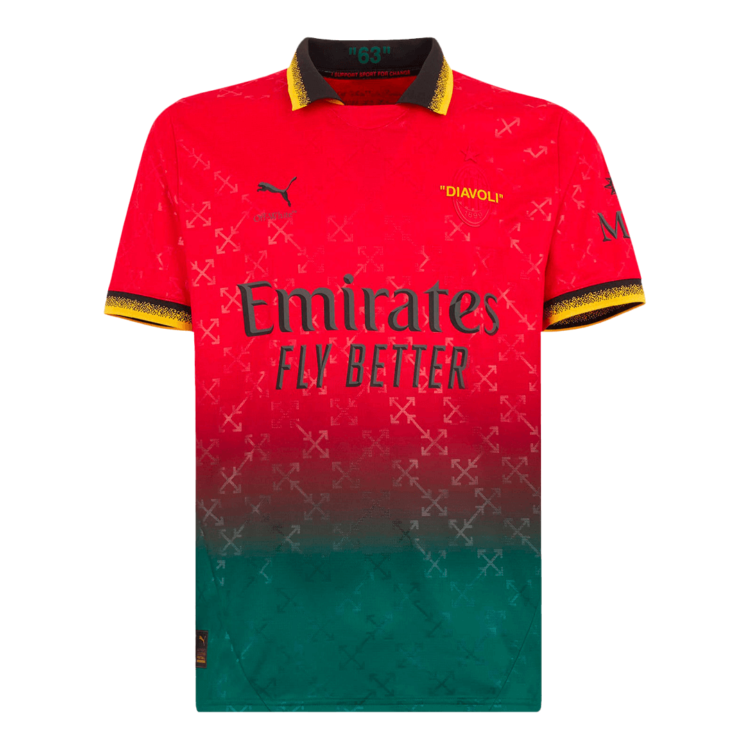 AC Milan Fourth Away Goalkeeper Soccer Jersey Red