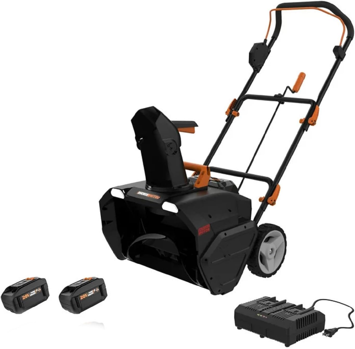 Cordless Snow Blower Power Share with Brushless Motor - WG471 (Batteries & Charger Included)