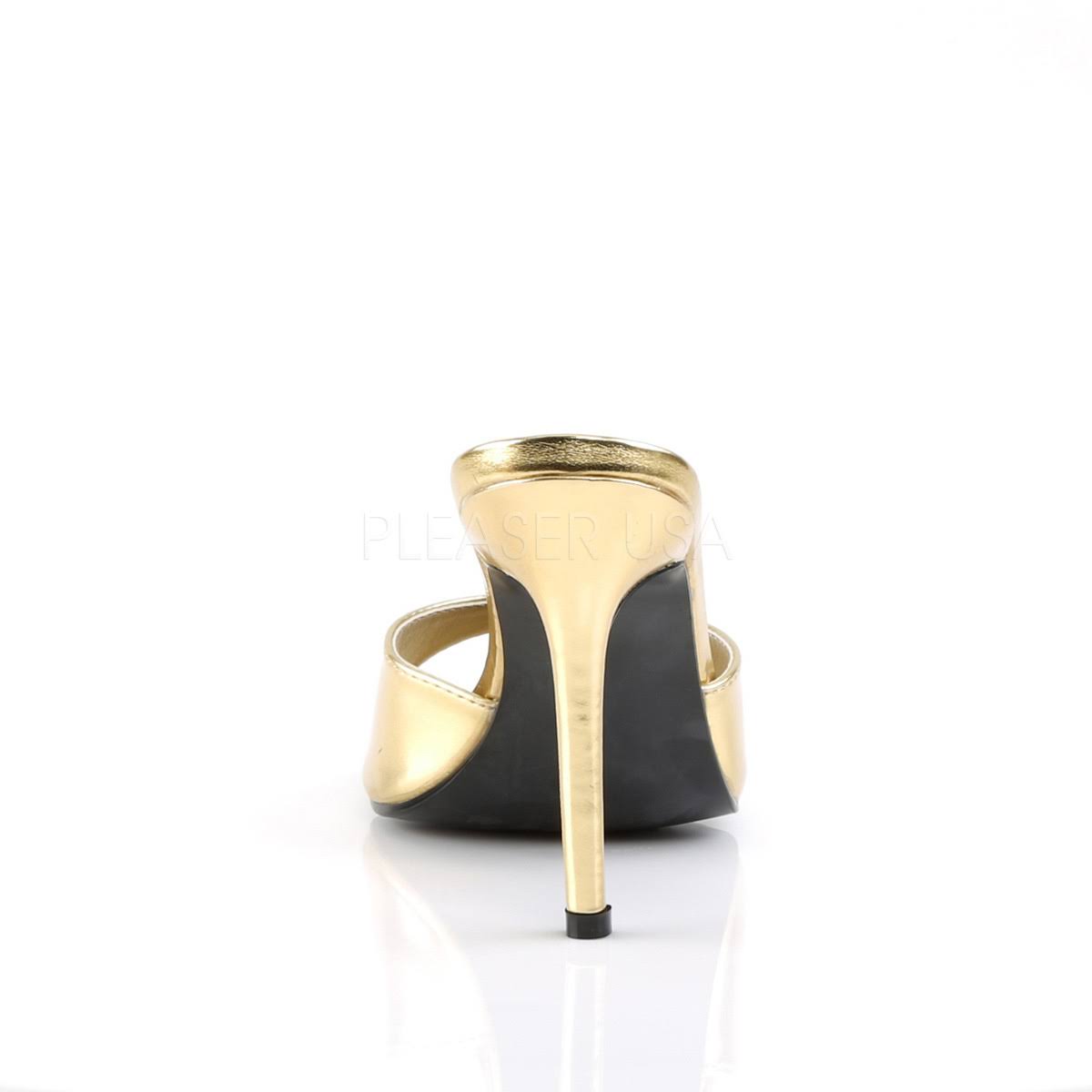 Pleaser CLASSIQUE-01, 4x22 Heel Slide - Nude 9