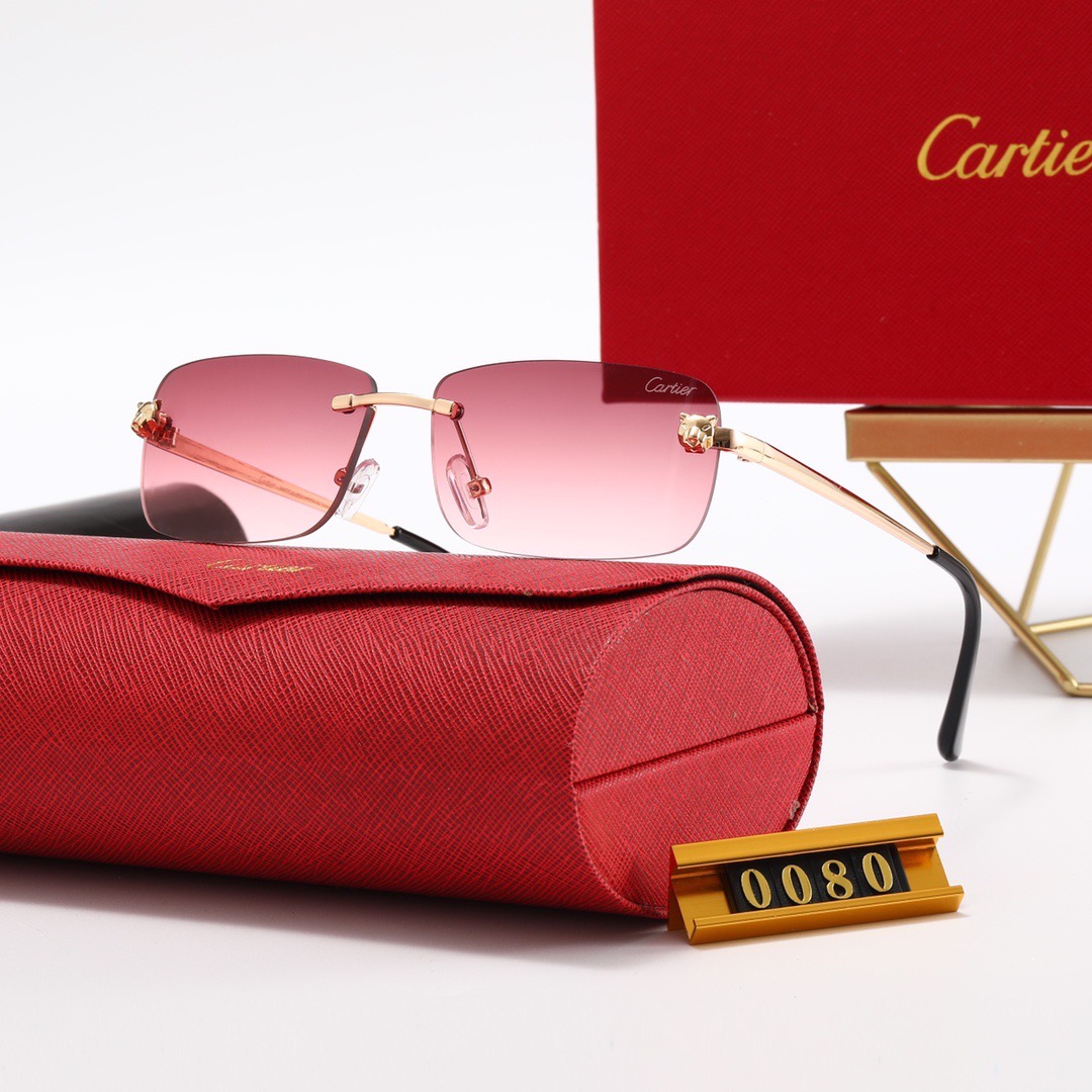 Cartier sunglasses European and American popular sunglasses - cnluxepick