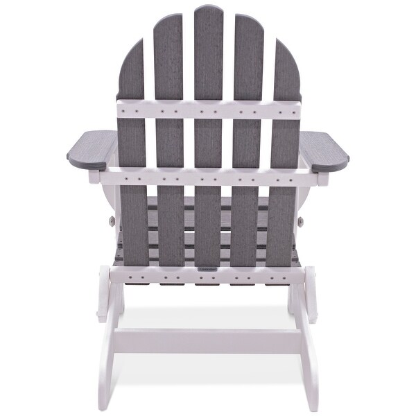 Nelson Recycled Plastic Folding Adirondack Chair by Havenside Home