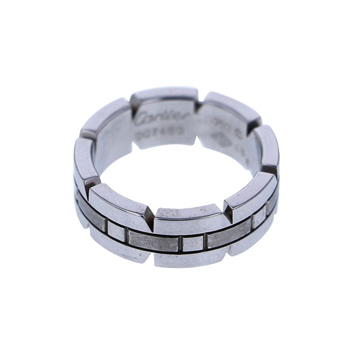 Cartier Tank Française Ring 18K White Gold
