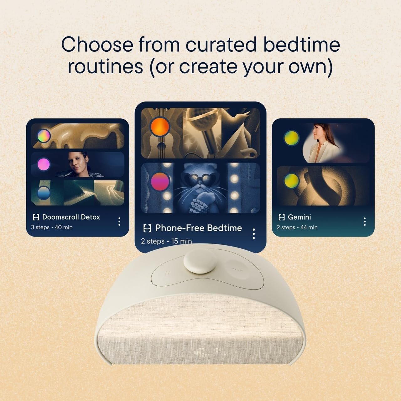 Sunrise Alarm Clock, Sound Machine, Smart Light (Cocoa) – White Noise, Screen-Free Sleep Routine