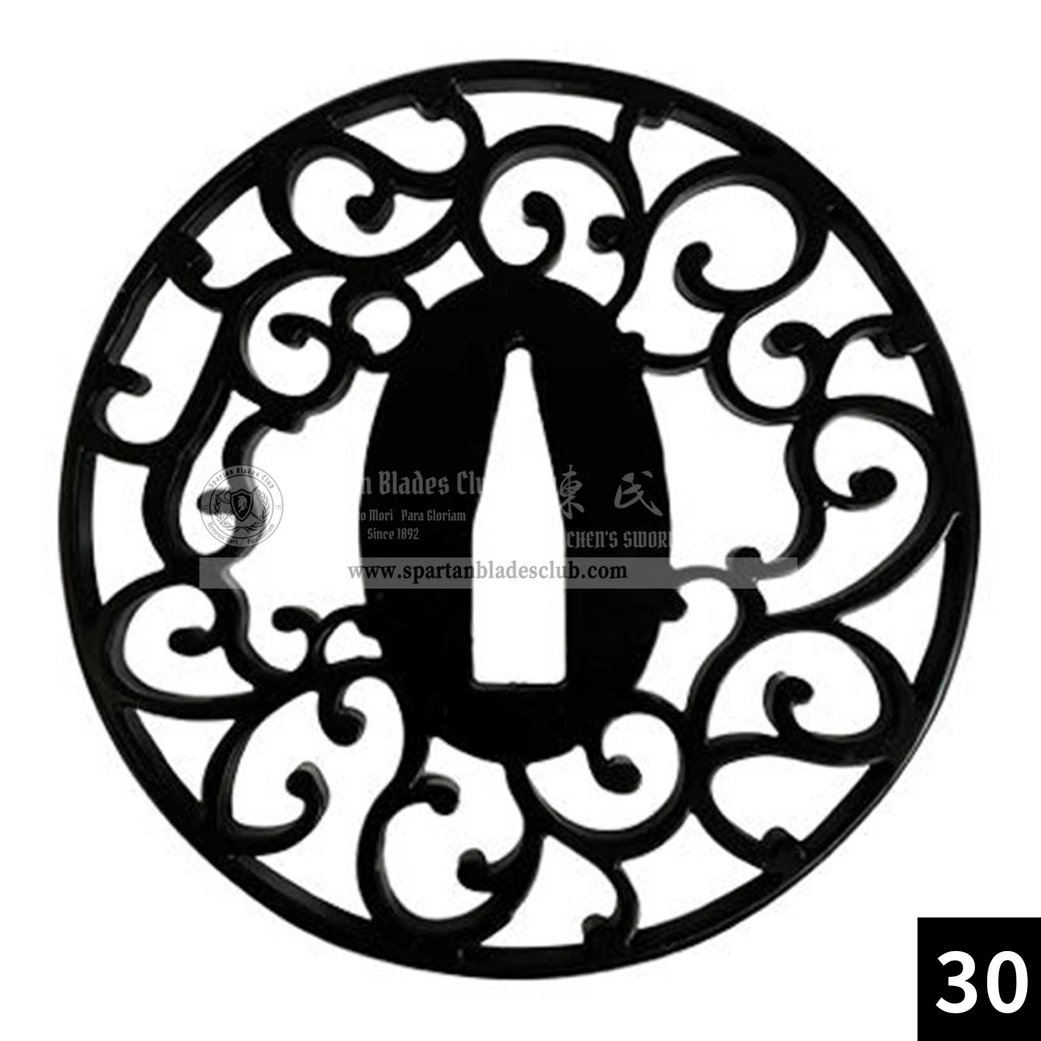 Custom Your Katana | Iron Tsuba | Spartan Blades Club | CHEN'S SWORDS 1892 - Spartan Blades Club - 陳氏劍莊1892