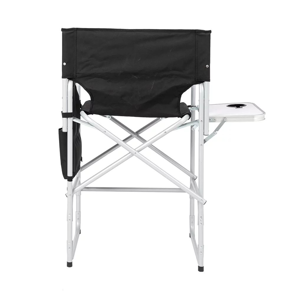 Winado Director Chair Folding Oversize Seat Padded  with Side Table and Side Pockets