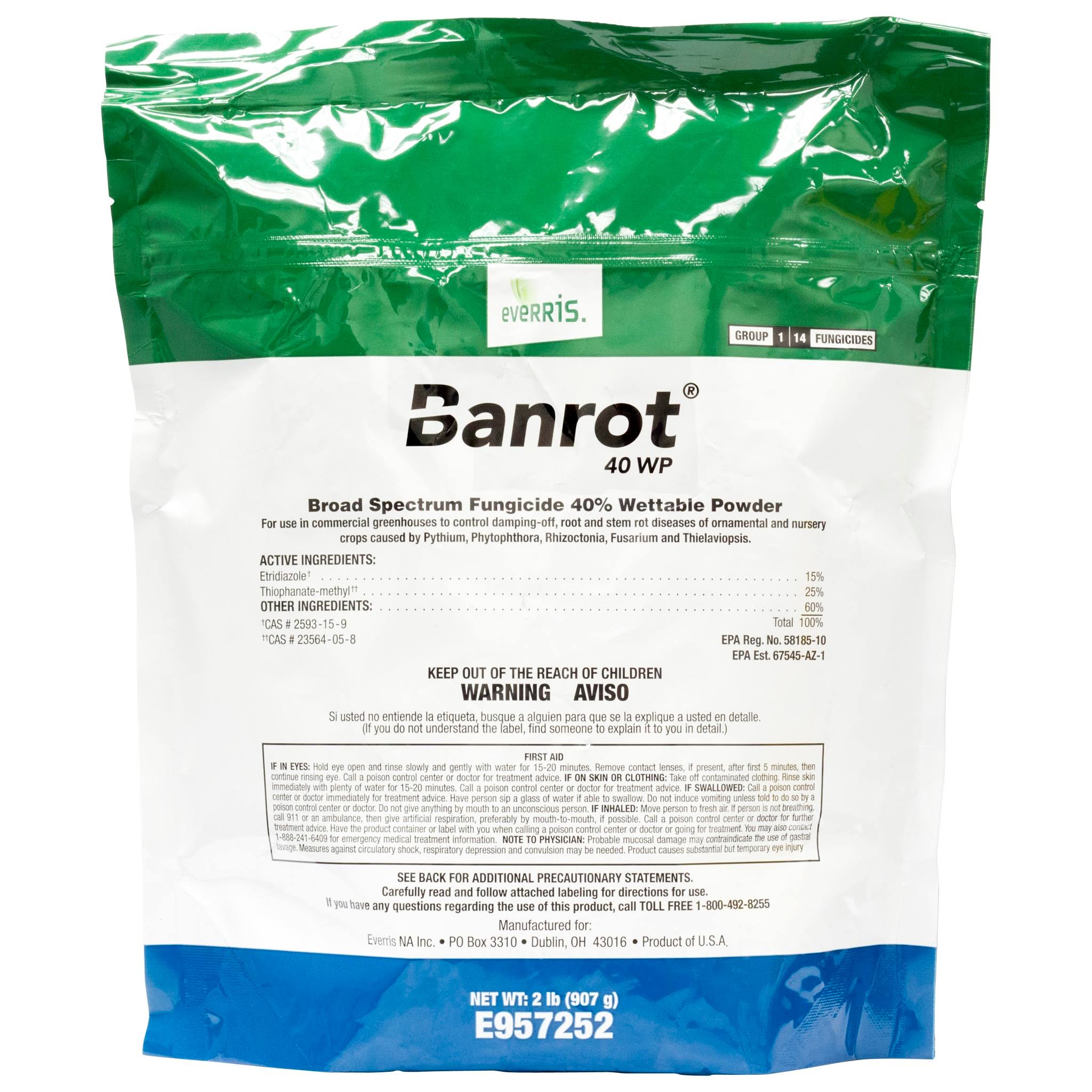 g Banrot 40 WP Fungicide �C 2 lbs.